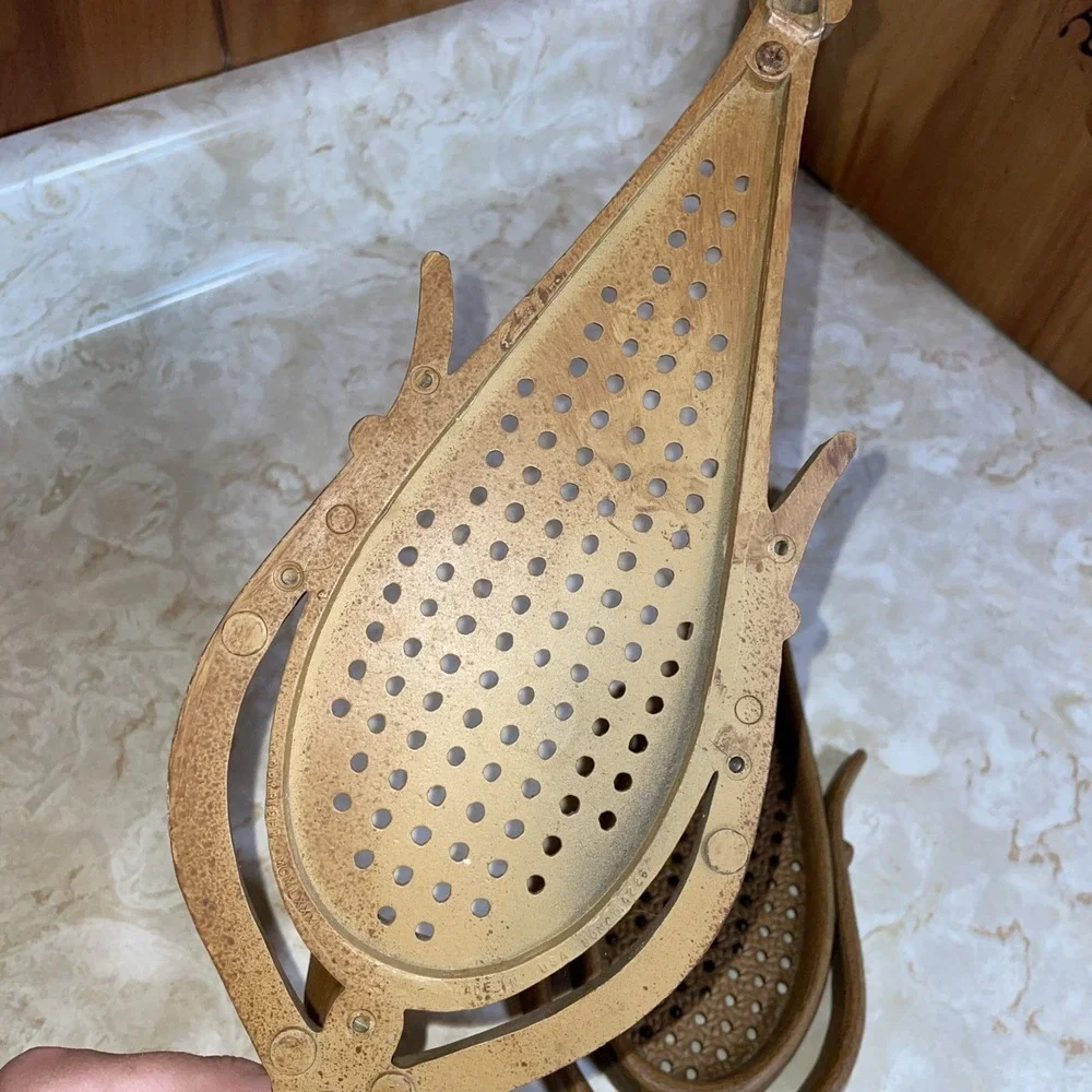 Vintage MCM teardrop shaped Homco wall faux‎ wicker wall sconces candle holders